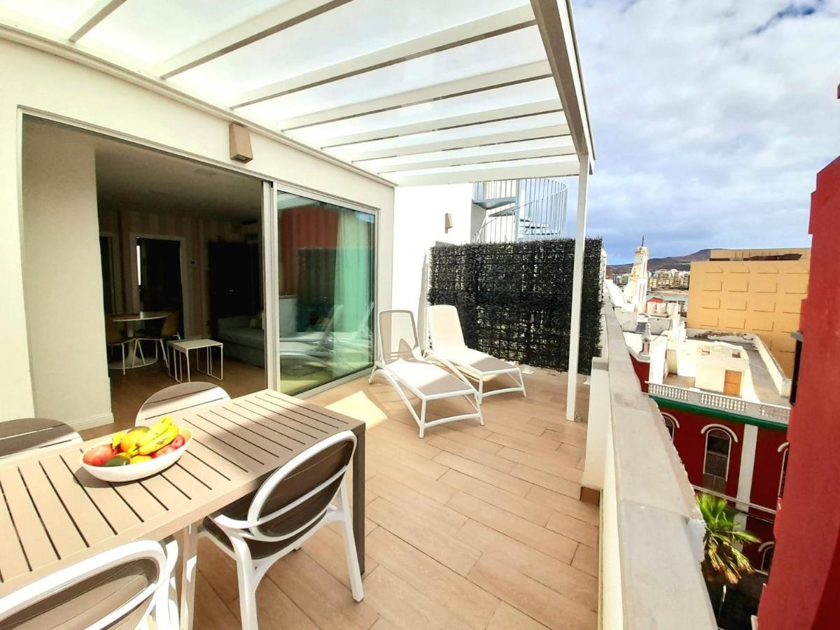 Malibu Canteras Atico 22 Con Terraza - Penthouse With Terrace (Adults Only) Las Palmas de Gran Canaria Exteriér fotografie